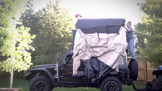 Odin Designs 4Person Rooftop Tent  Annex Setup [upl. by Victoria]