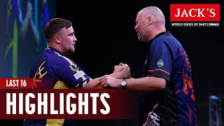 EPIC COMEBACKS  Day Two Highlights  2024 Jacks World Series of Darts Finals [upl. by Ameen931]