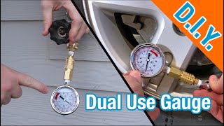 How To Use A Water Pressure Gauge To Measure Air Pressure [upl. by Nomyad141]