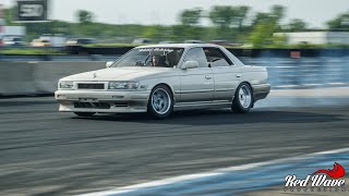 Rb20e 100whp laurel unboard drifting at icar raw [upl. by Alrac]