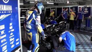 Akrapovic Yamaha R1 Jörg Teuchert in Hockenheim [upl. by Muncey]