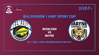 Beenleigh vs Mayne Mens Div 1 Rd 8 [upl. by Kablesh674]