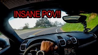 Porsche Cayman GT4 INSANE POV [upl. by Fira]