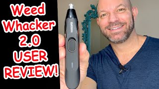 Best Nose Hair Trimmer  MANSCAPED Weed Whacker 20 USER REVIEW [upl. by Dalenna502]