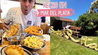 ¿DONDE COMER en el PUERTO de MAR DEL PLATA Marisqueria Santa Rita 🦀⚓️🦞 [upl. by Gierk]