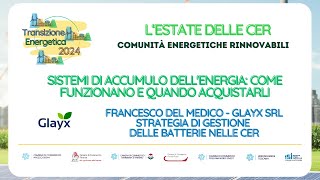 Strategia di Gestione delle Batterie nelle CER [upl. by Eneroc526]