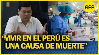 Gobernador regional de Lambayeque “La salud en el Perú está en decadencia” [upl. by Bendick]