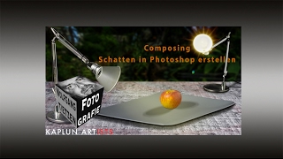 Composing  Schatten in Photoshop erzeugen [upl. by Stagg]