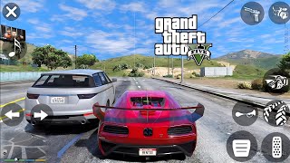 UNLOCKED GTA V Mobile  No Verification Needed iOSAndroid Gameplay [upl. by Hinda]