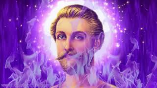 St Germain Intense Deep Heart Violet Flame Transmutation [upl. by Ailec]