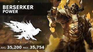 Power DPS Berserker  February 2023  35754 DPS [upl. by Hsenid]