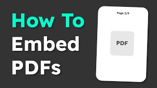 The Easiest Way to Embed PDFs on a Website [upl. by Winou220]