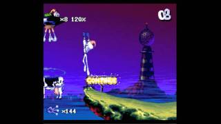 Lets Play Earthworm Jim 2 7  Udderly Abducted [upl. by Yarised]