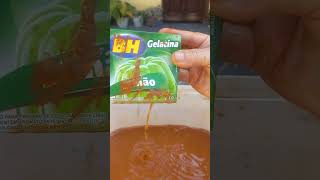 Nesquik ou Gelatina asmr satisfatorio shorts [upl. by Eissert]