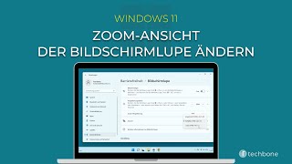 ZoomAnsicht der Bildschirmlupe ändern Windows 11 [upl. by Ailaro]