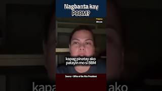 NAGBANTA KAY PBBM OVP VPSara BBM [upl. by Dnilasor]