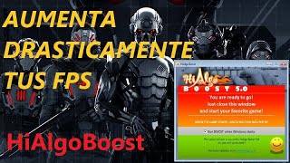 Como instalar configurar y usar HiAlgoBoost  Programa para aumentar Fps [upl. by Dric]