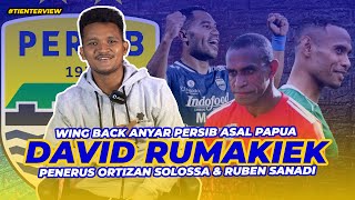 DAVID RUMAKIEK PERSIB BANDUNG WING BACK MUDA ASAL PAPUA PENERUS ORTIZAN SOLOSSA amp RUBEN SANADI [upl. by Sirahc]