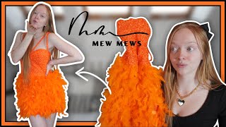 Trying out Mew Mews  STATEMENT DRESSES katchy mewmew haul [upl. by Enirol]