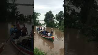 Godavari floods village villagelife konaseema [upl. by Pernas]