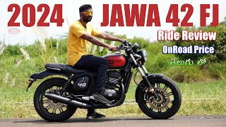 2024 Jawa 42 FJ Price amp Specs in telugu  TechTravelTelugu [upl. by Emelina]