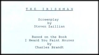 The Irishman 2019  Screenplay Review [upl. by Ardys]