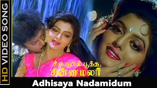 Adhisaya Nadamidum Song  Sirayil Pootha Chinna Malar Movie  Vijayakanth Bhanupriya Love Songs HD [upl. by Jamill501]