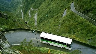 Top 10 Most Dangerous Roads in the World 2014 [upl. by Nnylrefinnej]