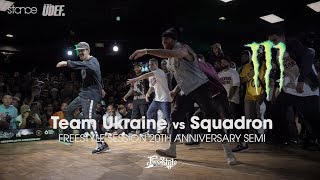 Team Ukraine vs Squadron semi ► stance x Freestyle Session 20th Anniversary ◄ UDEF [upl. by Enerod168]