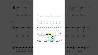 Rhythm Practice To Master Sight Reading 1 shorts [upl. by Girard]