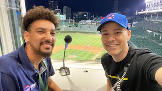 VIP access and SO MUCH FREE FOOD at Wrigley Field [upl. by Dhaf281]