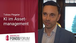 KI im Assetmanagement Tobias Piegeler VideoStatement [upl. by Naihtsirc518]