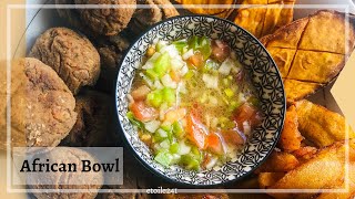 African bowl  recette saveurs dAfrique [upl. by Eggleston438]