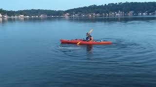 Bridgette Hobart  Swim around Lake Hopatcong [upl. by Marella]