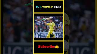 Boarder Gavaskar Trophy Australia Team Squad  factsmaavalite bgt bordergavaskartrophy [upl. by Venterea]