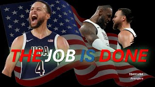 Estados Unidos vs Francia Final Básquetbol masculino  NBA 2024  Olimpiadas Paris 2024 [upl. by Ahsiemac]