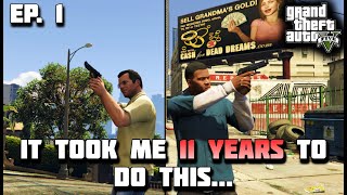 Playing the GTA 5 story mode for THE FIRST TIME EVER Ep 1  The Beginning [upl. by Airotnahs]