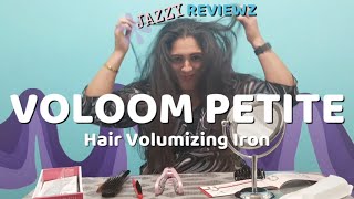 Voloom Petite Hair Volumizing Iron Does It Work [upl. by Nirroc]