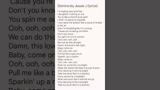 Domino lyrics [upl. by Wurtz]