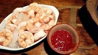 Easy boiled shrimpQUICK supper ♡ [upl. by Darcy]