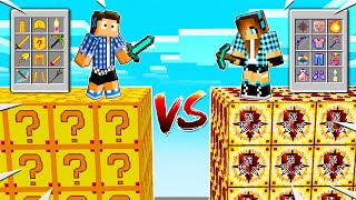 CUBÃO DE LUCKY BLOCK FORTUNIA VS INCA NO MINECRAFT [upl. by Brazee]