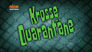 SpongeBob SquarePants  Kwarantined Krab Title Card German [upl. by Laing486]