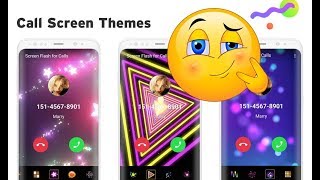 PERSONALIZA TU PANTALLA DE LLAMADA Color Phone Flash 2018 [upl. by Malim]