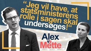 Mette svarer udenom igenigen  Alex Vanopslagh  Folketinget [upl. by Parthen423]