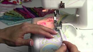 Husqvarna Viking H Class 200S Serger 43 Elastic Foot [upl. by Mclaurin857]