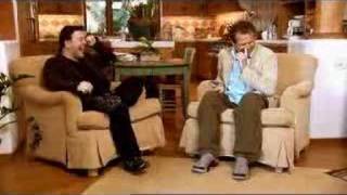 Ricky Gervais Meets Garry Shandling  The Highlights [upl. by Anerys]