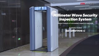 Millimeter Wave Security Inspection System ISDSMW1701SC [upl. by Nedyah]