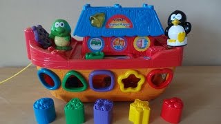 The VTECH Animal Playset Ark Shape Sorter Toy [upl. by Lashar553]