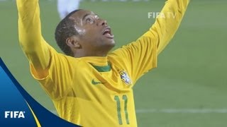 Brazil v Chile  2010 FIFA World Cup  Match Highlights [upl. by Aynik]