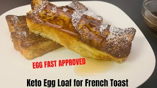 Egg Fast Approved Keto French Toast Sticks [upl. by Jaquenette133]